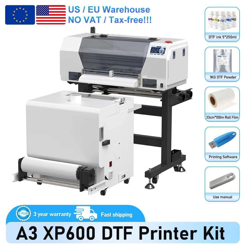 Принтер A3 DTF Принтер A4 L805 DTF Принтер A3 XP600 DTF Impresora A3/A4 Печатная машина для футболок с духовкой Принтер с прямой передачей DTF
Принтер A3 DTF Принтер A4 L805 DTF Принтер A3 XP600 DTF Impresora A3/A4 Печатная машина для футболок с духовкой Принтер с прямой передачей DTF