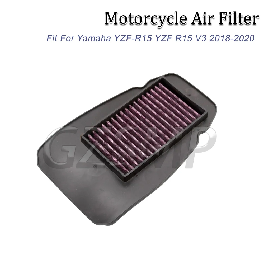 Motorcycle Engine Air Filter Cleaner Air Intake Filter Element Fit for Yamaha YZF-R15 YZF R15 V3 2018 2019 2020 2018-2020
Motorcycle Engine Air Filter Cleaner Air Intake Filter Element Fit for Yamaha YZF-R15 YZF R15 V3 2018 2019 2020 2018-2020