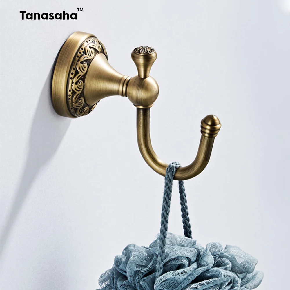 Antique Brass Wall Hooks Black Bathroom Wall-Mounted Hanger Holder Punch Hangers Coat Towel Bedroom Kitchen Home Hardware
Antique Brass Wall Hooks Black Bathroom Wall-Mounted Hanger Holder Punch Hangers Coat Towel Bedroom Kitchen Home Hardware