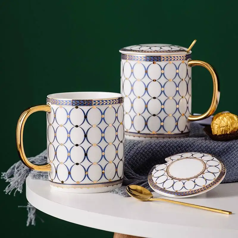 Nordic light luxury gold Ceramic Coffee Tea Mug creative Cup with Gold Handle Home Breakfast Milk Cup Perfect Novelty Gift
Nordic light luxury gold Ceramic Coffee Tea Mug creative Cup with Gold Handle Home Breakfast Milk Cup Perfect Novelty Gift