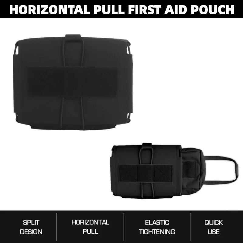 Horizontal Pull First Aid Pouch | Quick Access MOLLE Design IFAK | For Hunting Wilderness Exploration Equipment
Horizontal Pull First Aid Pouch | Quick Access MOLLE Design IFAK | For Hunting Wilderness Exploration Equipment