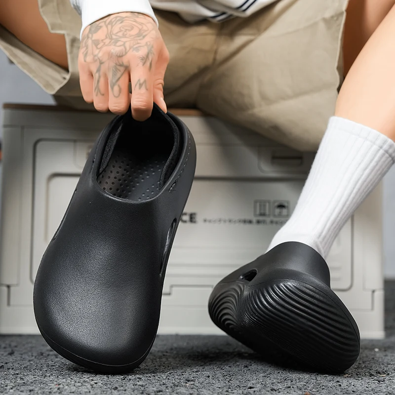 EVA Thick Sole Summer Slides Breathable Anti-slip Outdoor Beach Casual Shoes
EVA Thick Sole Summer Slides Breathable Anti-slip Outdoor Beach Casual Shoes