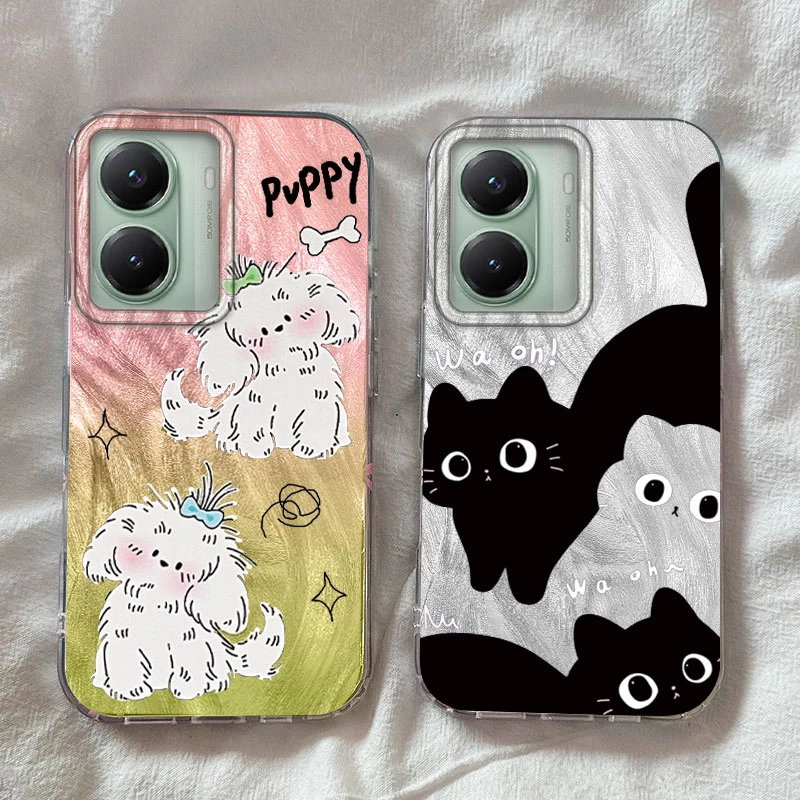 Cute Puppy Gradient Phone Case For Xiaomi Poco X7 X6 X5 M6 PRO X3 NFC M5S C75 C71 C65 C61 Cover Black Cat Cartoon Dog Fundas
Cute Puppy Gradient Phone Case For Xiaomi Poco X7 X6 X5 M6 PRO X3 NFC M5S C75 C71 C65 C61 Cover Black Cat Cartoon Dog Fundas