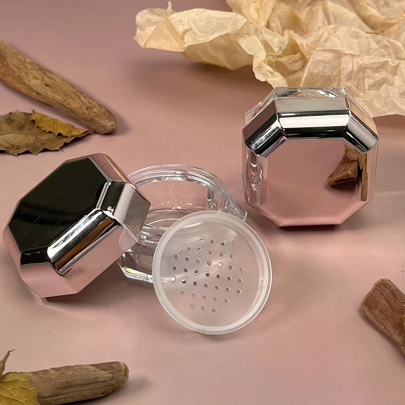 1Pcs 8g Mini Powder Box Portable Plastic Empty Loose Powder Container With Sieve Cosmetic Jar Travel Make Up Accessories
1Pcs 8g Mini Powder Box Portable Plastic Empty Loose Powder Container With Sieve Cosmetic Jar Travel Make Up Accessories