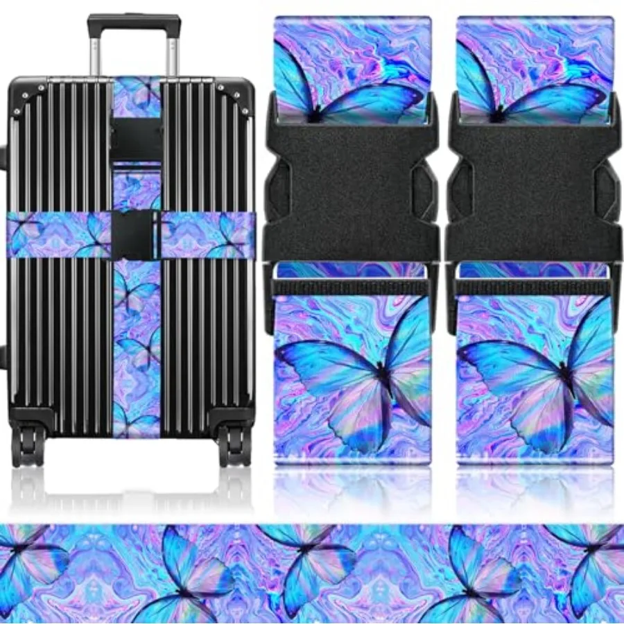 Luggage Straps for Suitcases Travel Belt Accessories Luggage Connector Identifiers 2 Pack Over Handle with Buckle Unique Nylon
Luggage Straps for Suitcases Travel Belt Accessories Luggage Connector Identifiers 2 Pack Over Handle with Buckle Unique Nylon