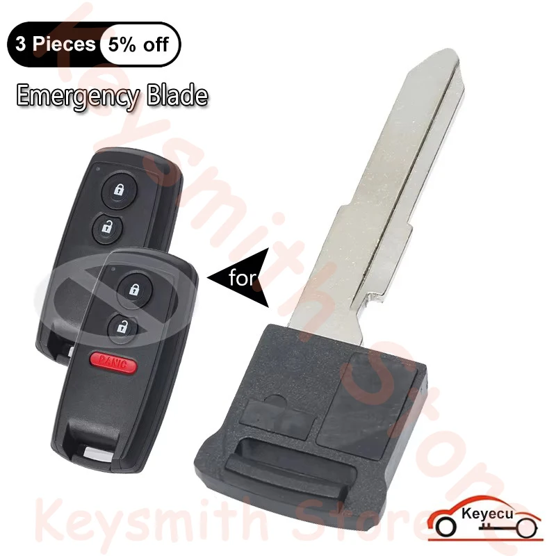 KEYECU необрезанная вставка аварийного ключа для Suzuki SX4 Grand Vitara Swift 2006-2014, автоматический умный дистанционный брелок KBRTS003 TS001
KEYECU необрезанная вставка аварийного ключа для Suzuki SX4 Grand Vitara Swift 2006-2014, автоматический умный дистанционный брелок KBRTS003 TS001