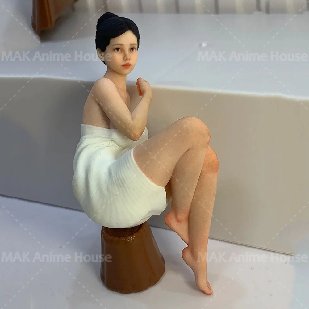 Exquisite Facial Painted 1/16 1/18 1/12 A Beautiful Woman Wrapped In A Towel Figure Hyperrealism Model Scene Creative Toys
Exquisite Facial Painted 1/16 1/18 1/12 A Beautiful Woman Wrapped In A Towel Figure Hyperrealism Model Scene Creative Toys