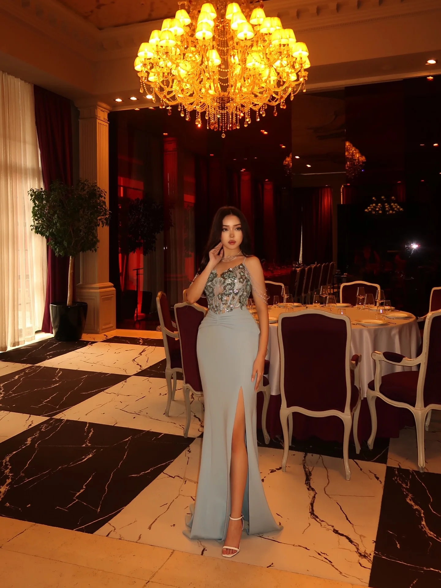CPD Grey High Side Slit Sexy Prom Dresses Sweetheart Beaded Lace Formal Evening Party Gowns Sage Green Corset 2026 Customized
CPD Grey High Side Slit Sexy Prom Dresses Sweetheart Beaded Lace Formal Evening Party Gowns Sage Green Corset 2026 Customized