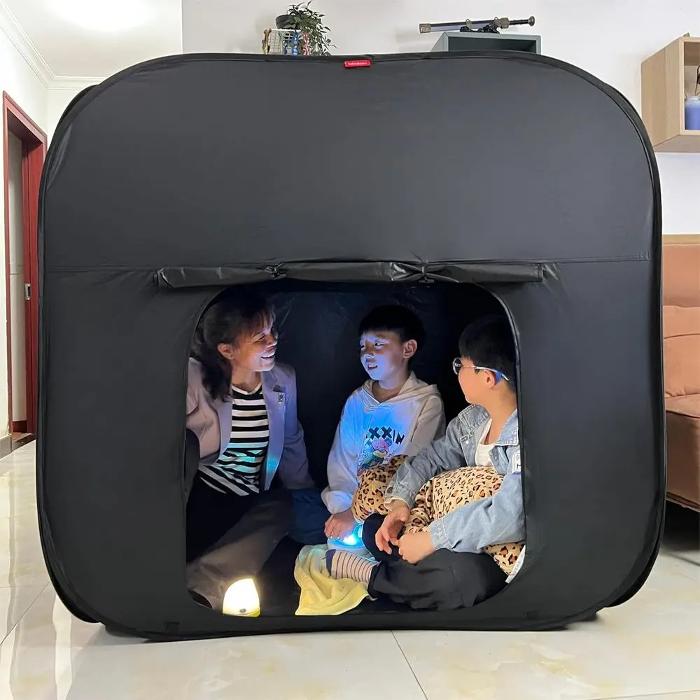 Autism & ADHD Sensory Tent - Large 47x47in Black Calming Play Space for Kids & Adults
Autism & ADHD Sensory Tent - Large 47x47in Black Calming Play Space for Kids & Adults