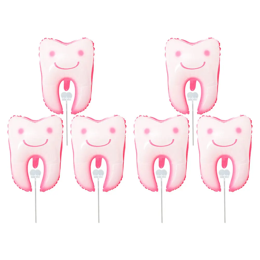 6pcs Aluminum Film Balloons Tooth Shape Party Decorations Kids Spiral Safe Material Birthday Childrens Day Wall Door Window
6pcs Aluminum Film Balloons Tooth Shape Party Decorations Kids Spiral Safe Material Birthday Childrens Day Wall Door Window