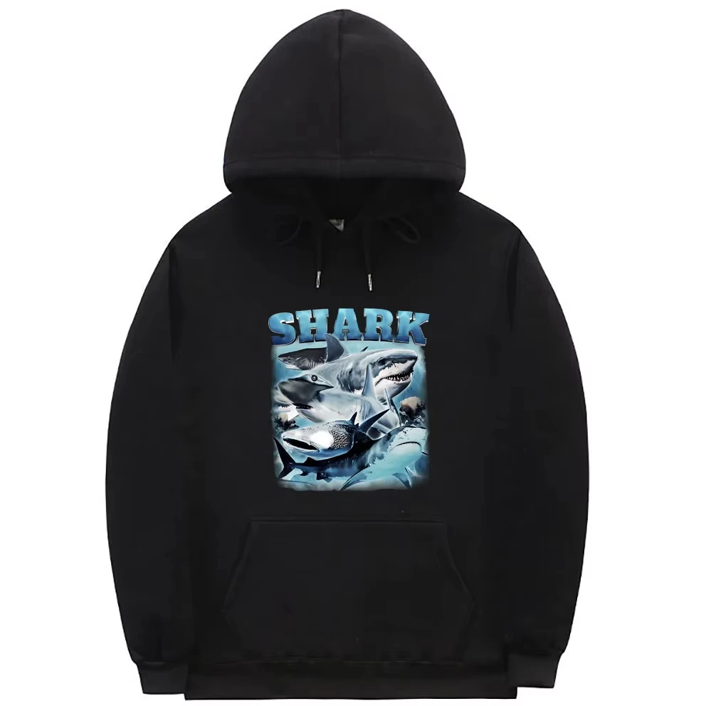 Винтажная толстовка с графическим принтом акулы для мужчин и женщин в стиле хип-хоп, модная толстовка большого размера, мужские повседневные флисовые хлопковые толстовки с длинными рукавами
Винтажная толстовка с графическим принтом акулы для мужчин и женщин в стиле хип-хоп, модная толстовка большого размера, мужские повседневные флисовые хлопковые толстовки с длинными рукавами