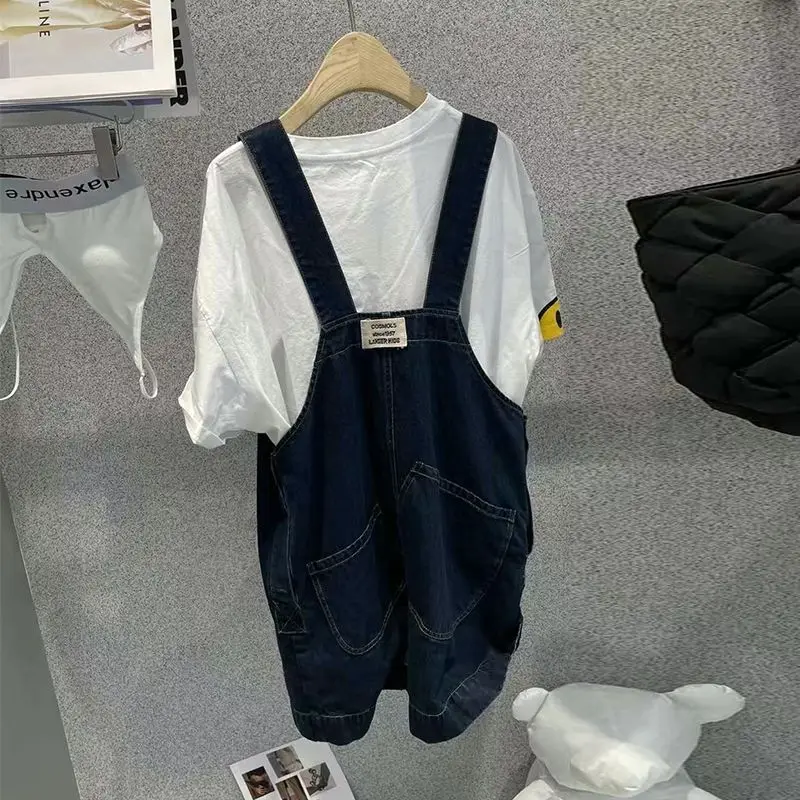 Ele Design Denim Overalls Women's Summer 2024 New Vintage Loose ort Pants High Waist Blue Jeans Bal One-Piece
Ele Design Denim Overalls Women's Summer 2024 New Vintage Loose ort Pants High Waist Blue Jeans Bal One-Piece
