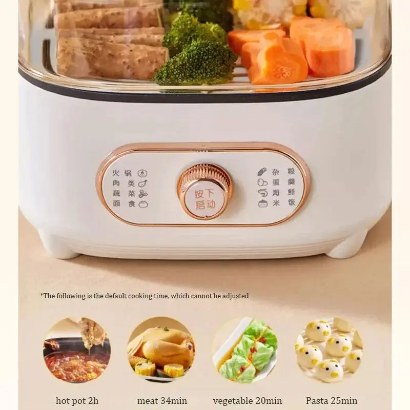 Electric Egg Cooker Double Multifunction Layers Egg Boiler Corn Milk Rapid Breakfast Cooking Egg Steamer Appliances Kitchen
Electric Egg Cooker Double Multifunction Layers Egg Boiler Corn Milk Rapid Breakfast Cooking Egg Steamer Appliances Kitchen