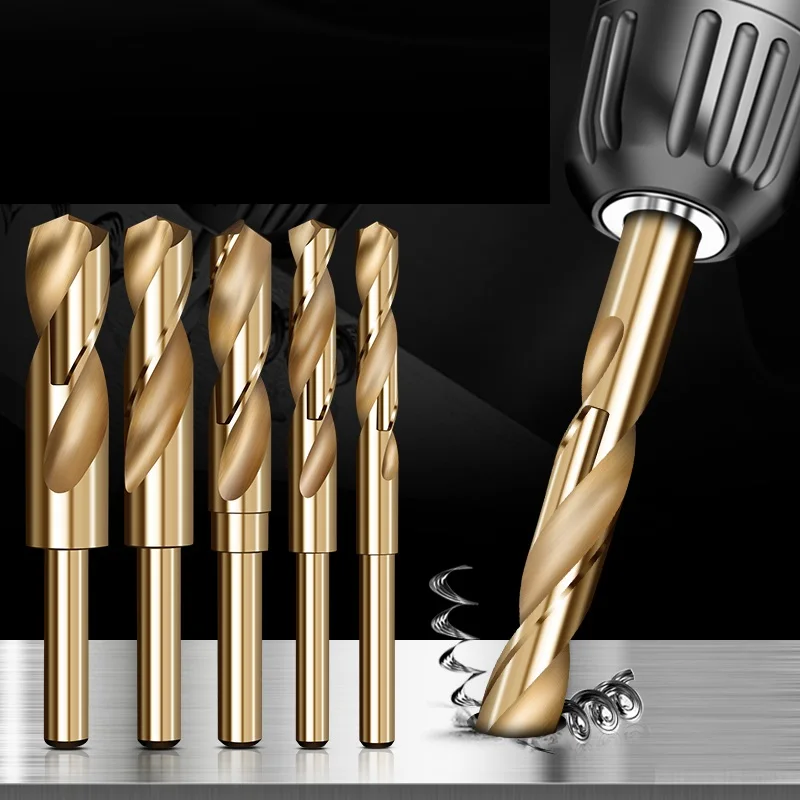 Кобальтовое спиральное сверло промышленного класса 12-35 мм 1/2 дюйма, сверло с пониженным хвостовиком для сверления металла из нержавеющей стали
Кобальтовое спиральное сверло промышленного класса 12-35 мм 1/2 дюйма, сверло с пониженным хвостовиком для сверления металла из нержавеющей стали