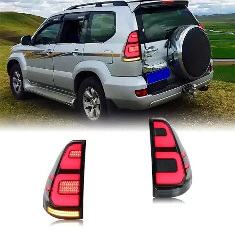 STLFHOSI Factory Rear Lamp for Toyotas Land Cruiser Prado FJ120 LED Tail Lights 2003-2009 Car Lamp Taillights
STLFHOSI Factory Rear Lamp for Toyotas Land Cruiser Prado FJ120 LED Tail Lights 2003-2009 Car Lamp Taillights