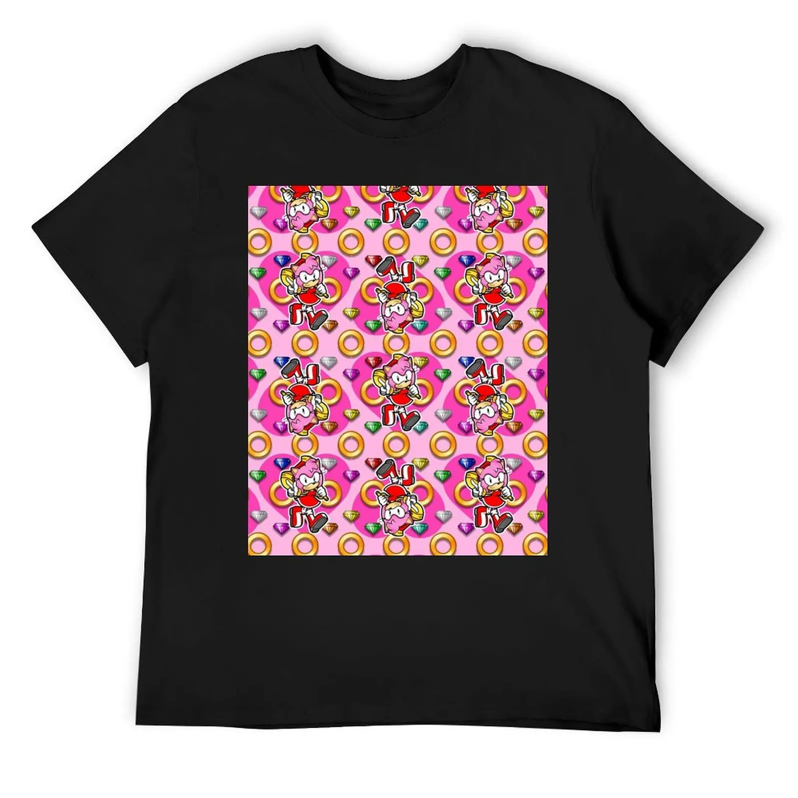 My Sweet Passion - Cute Pink Hammer Hedgehog Adventure Battle Rings & Emerald Jewels T-Shirt
My Sweet Passion - Cute Pink Hammer Hedgehog Adventure Battle Rings & Emerald Jewels T-Shirt