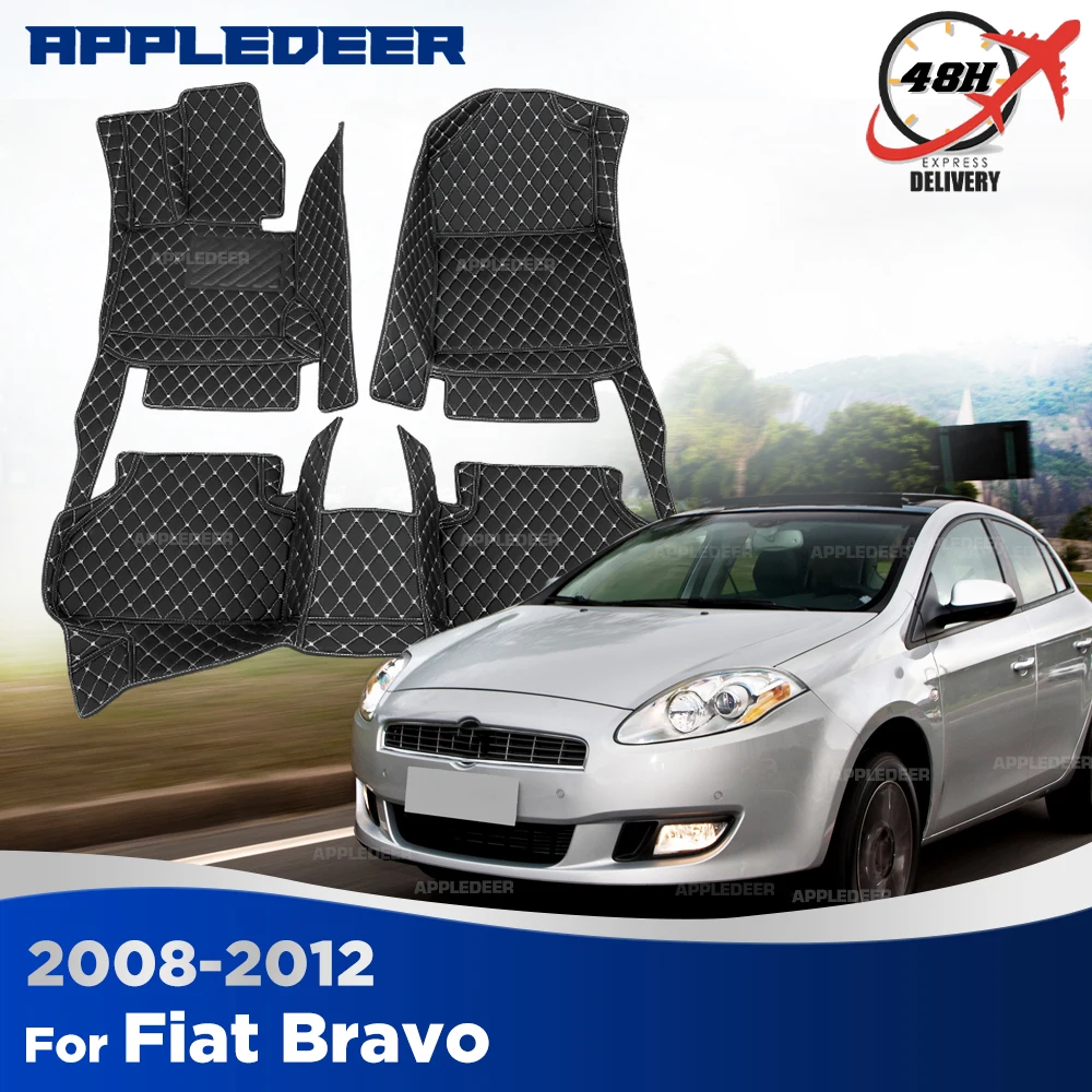 Автомобильные коврики для Fiat Bravo 2008-2012 (2011, 2010, 2009), индивидуальные автомобильные коврики-накладки, покрытие для пола, аксессуары для интерьера
Автомобильные коврики для Fiat Bravo 2008-2012 (2011, 2010, 2009), индивидуальные автомобильные коврики-накладки, покрытие для пола, аксессуары для интерьера