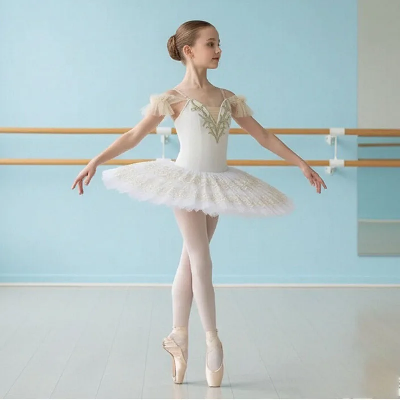 Professional Ballet Tutu Girls White Swan Lake Platter Pancake Tutu Ballerina Party Dress Child Kids Ballet Dance Costume
Professional Ballet Tutu Girls White Swan Lake Platter Pancake Tutu Ballerina Party Dress Child Kids Ballet Dance Costume