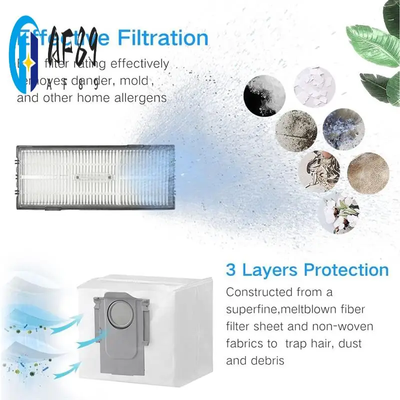 AF89-Cleaning Rolling Brush For Roborock S7 Maxv Ultra S7 Pro Ultra Main Side Brush Mop Hepa Filter Bags Robot Vacuum Parts
AF89-Cleaning Rolling Brush For Roborock S7 Maxv Ultra S7 Pro Ultra Main Side Brush Mop Hepa Filter Bags Robot Vacuum Parts