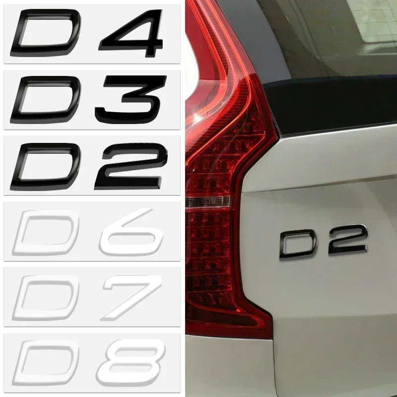 3D 1pcs For D2 D3 D4 D5 D6 D7 D8 logo XC60 XC90 XC40 Letter Sticker Car Badge Metal Trunk Emblem Decoration Accessories
3D 1pcs For D2 D3 D4 D5 D6 D7 D8 logo XC60 XC90 XC40 Letter Sticker Car Badge Metal Trunk Emblem Decoration Accessories