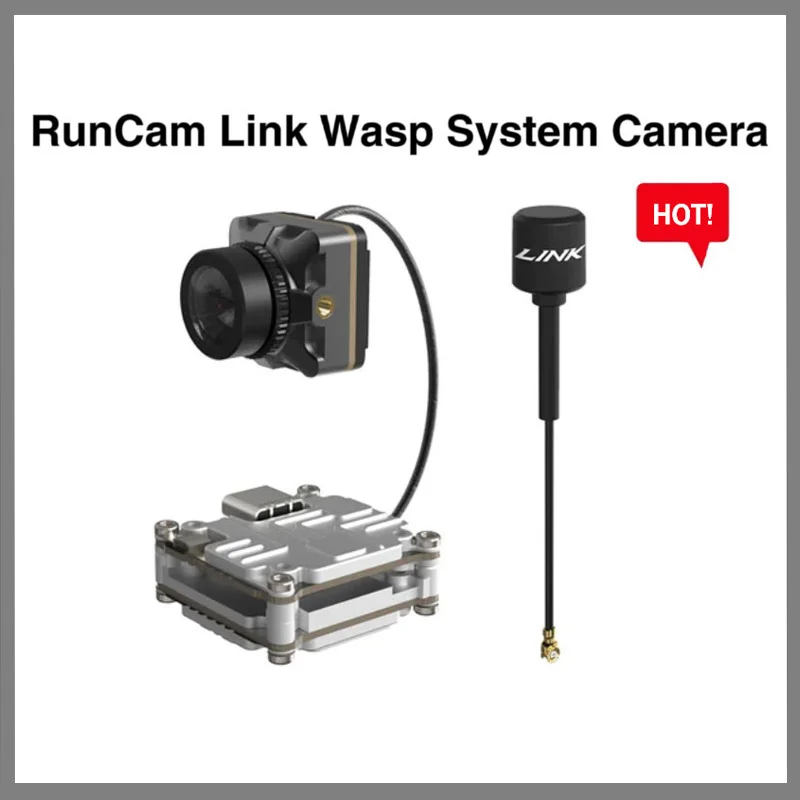 RunCam Link Wasp System Digital HD FPV VTX WASP 120FPS FOV155 4:3 Micro Camera for FPV Freestyle Digital Drones DIY Parts
RunCam Link Wasp System Digital HD FPV VTX WASP 120FPS FOV155 4:3 Micro Camera for FPV Freestyle Digital Drones DIY Parts