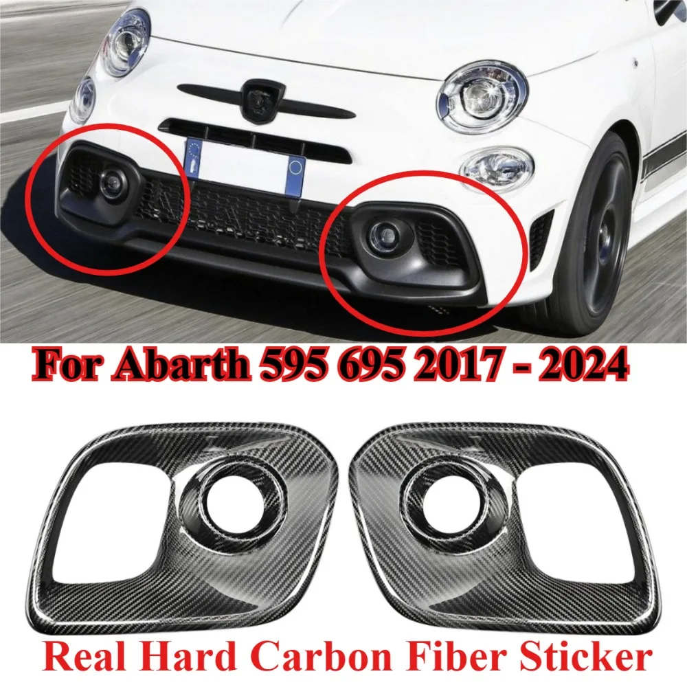 Real Hard Carbon Fiber Sticker For Fiat Abarth 595 695 2017 2018 2019 2020 2021 2022 2023 2024 LHD RHD Car Front Fog Lamp Cover
Real Hard Carbon Fiber Sticker For Fiat Abarth 595 695 2017 2018 2019 2020 2021 2022 2023 2024 LHD RHD Car Front Fog Lamp Cover