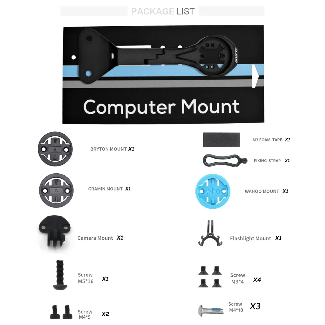 ULLICYC Out Front Aluminum Alloy Computer Mount For BIGROCK SKYLINE Integrated Handlebar,Compatible with Garmin/Bryton/Wahoo
ULLICYC Out Front Aluminum Alloy Computer Mount For BIGROCK SKYLINE Integrated Handlebar,Compatible with Garmin/Bryton/Wahoo