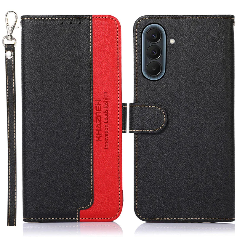 Flip two-color leather phone Case For Samsung Galaxy A57 A37 A07 A17 4G A56 A36 A26 A16 A15 A35 A25 RFID card slot wallet cover
Flip two-color leather phone Case For Samsung Galaxy A57 A37 A07 A17 4G A56 A36 A26 A16 A15 A35 A25 RFID card slot wallet cover