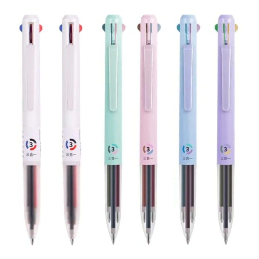 6Pack Multicolor Pens, 0.5mm 3-in-1Multicolor Gel Ink Pen, 18 Colors Retractable Gel Ink Pens for Office, School Supplies
6Pack Multicolor Pens, 0.5mm 3-in-1Multicolor Gel Ink Pen, 18 Colors Retractable Gel Ink Pens for Office, School Supplies