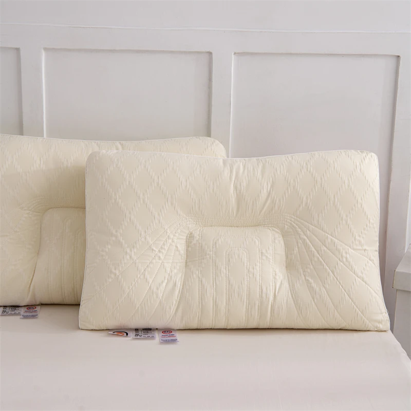 Ergonomic Cervical Orthopedic Pillow-Breathable Certified Neck Support for Side/Back Sleepers Home Bedding
Ergonomic Cervical Orthopedic Pillow-Breathable Certified Neck Support for Side/Back Sleepers Home Bedding