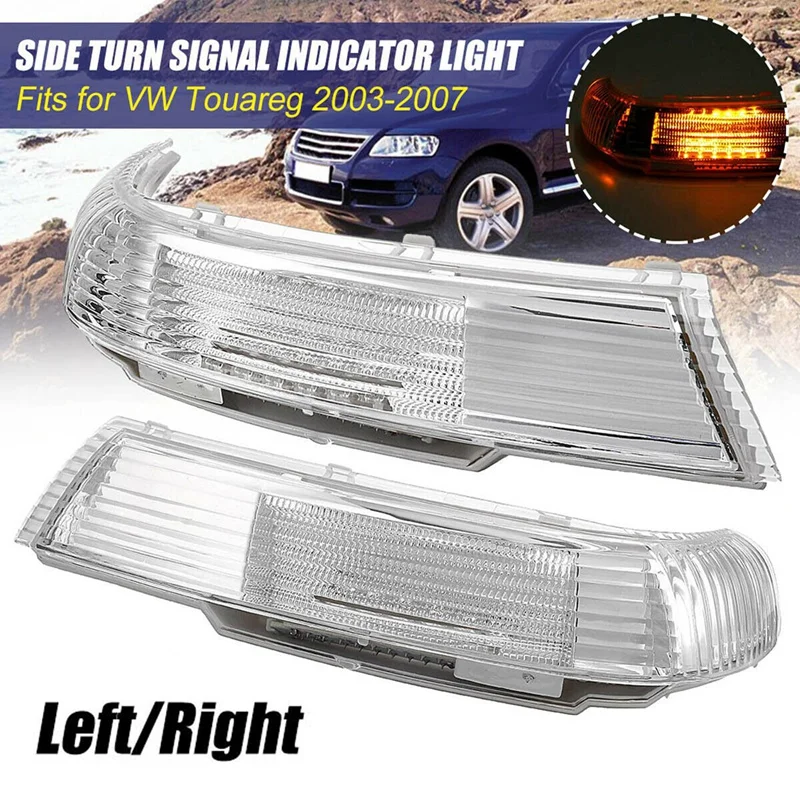 Указатели поворота для зеркала заднего вида для VW Touareg 2003-2007 7L6949102B 7L6949101B
Указатели поворота для зеркала заднего вида для VW Touareg 2003-2007 7L6949102B 7L6949101B