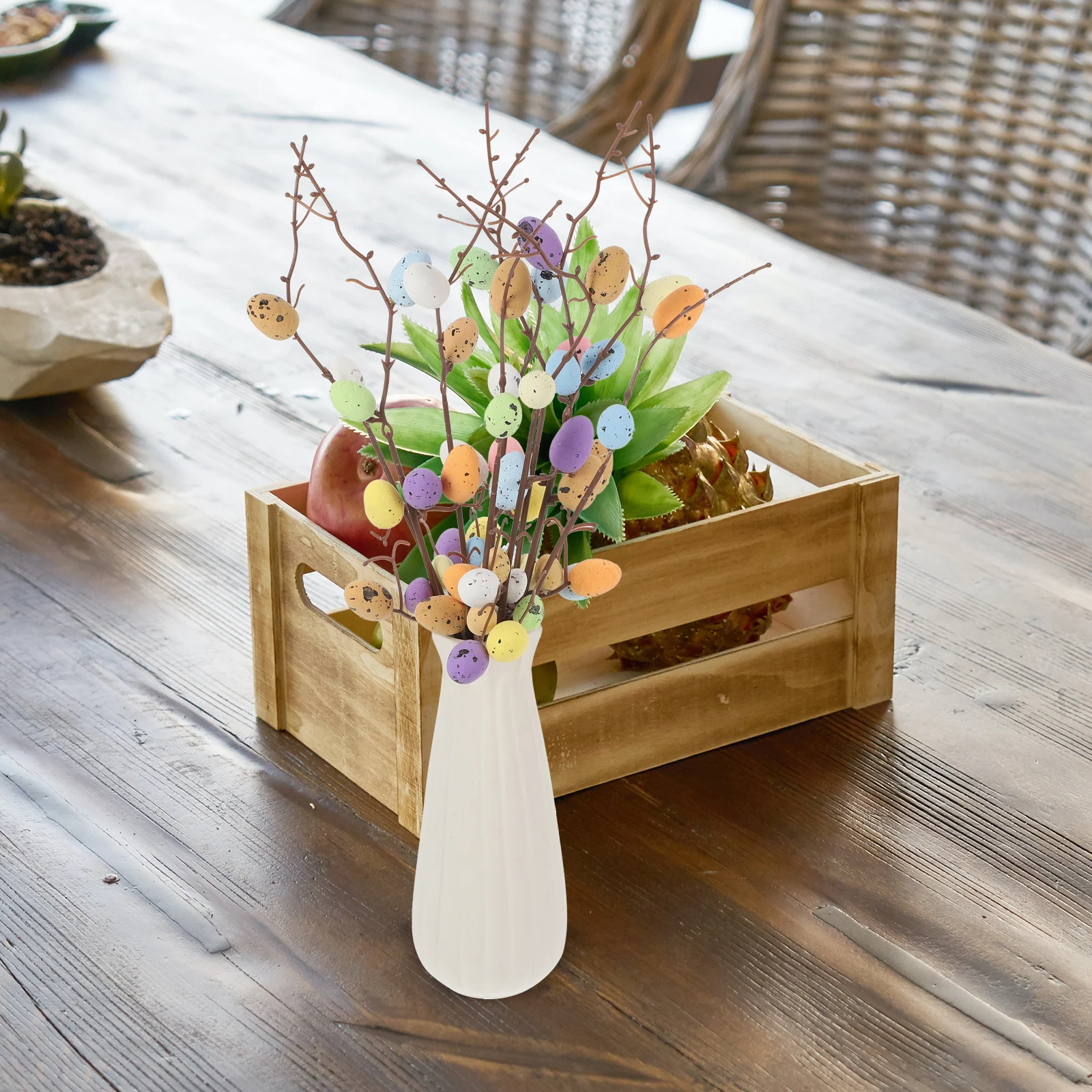 10pcs Artificial Easter Egg Branches Decorative Flowers Festival Home Party Supplies Simulated Stems Easter Adornment
10pcs Artificial Easter Egg Branches Decorative Flowers Festival Home Party Supplies Simulated Stems Easter Adornment