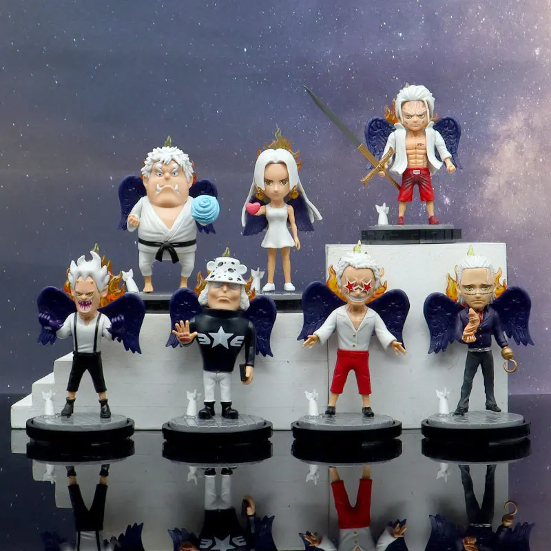 New 7pcs One Piece Angel Gk Anime Surrounding Fashion Play Egg Twister Doll Car Model Decoration Set Youth Toys Christmas Gift
New 7pcs One Piece Angel Gk Anime Surrounding Fashion Play Egg Twister Doll Car Model Decoration Set Youth Toys Christmas Gift