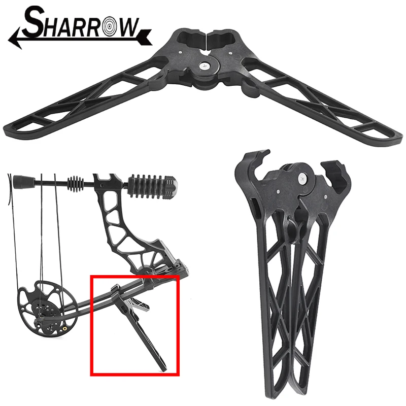 Archery Compound Bow Stand Plastic Foldable Bow Holder Bracket Convenient Removable Kick Rack for Hunting Target Shooting
Archery Compound Bow Stand Plastic Foldable Bow Holder Bracket Convenient Removable Kick Rack for Hunting Target Shooting
