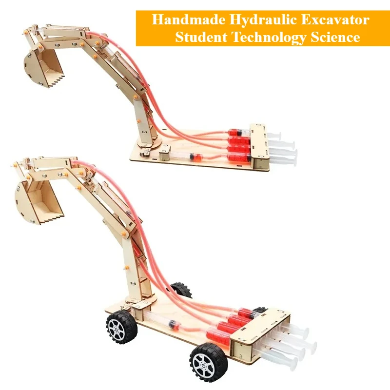 Indoor Handmade Hydraulic Excavator Student Technology Science and Education Toy Model Science Experiment Attention Imagination
Indoor Handmade Hydraulic Excavator Student Technology Science and Education Toy Model Science Experiment Attention Imagination