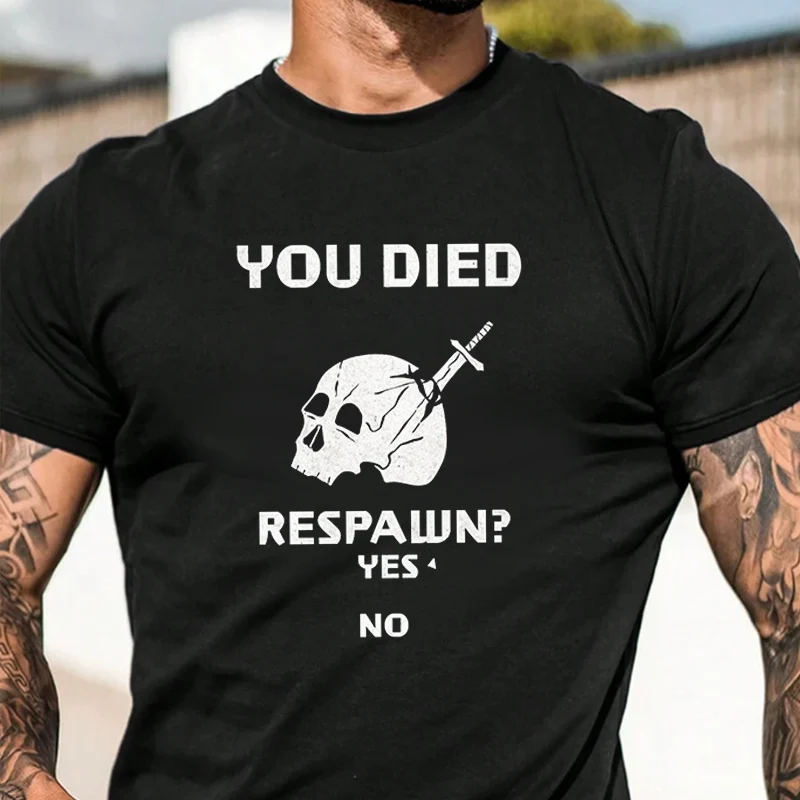 Gamer Room Skull Men's Fashion T-shirt Casual Trendy Tshirts For Summer Comfortable Short Sleeve Tops
Gamer Room Skull Men's Fashion T-shirt Casual Trendy Tshirts For Summer Comfortable Short Sleeve Tops