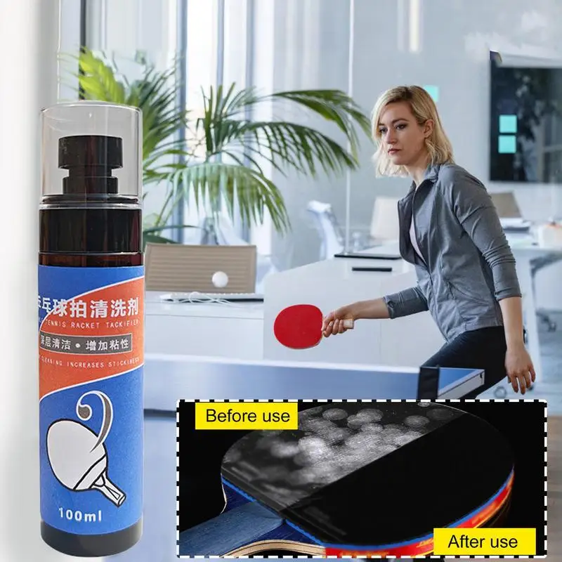 Table Tennis Rubber Cleaner Spray Cleaner For Table Tennis Racket Tool Set Paddle Edge Protection With Sponge To Eliminate Dirt
Table Tennis Rubber Cleaner Spray Cleaner For Table Tennis Racket Tool Set Paddle Edge Protection With Sponge To Eliminate Dirt