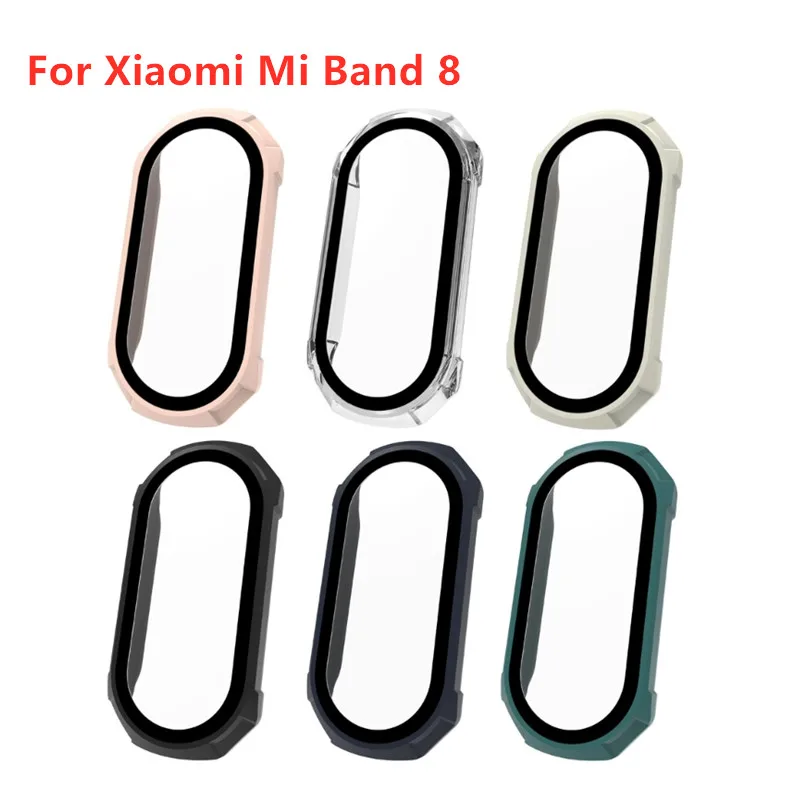 Чехол для смарт-часов Xiaomi Mi Band 8 из поликарбоната и закаленного стекла, защита экрана, полное покрытие, бампер, оболочка, чехлы
Чехол для смарт-часов Xiaomi Mi Band 8 из поликарбоната и закаленного стекла, защита экрана, полное покрытие, бампер, оболочка, чехлы
