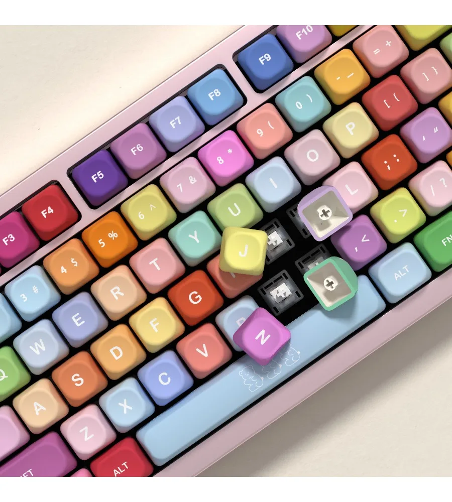 Keycap personality sublimation Xiaoqiao Ningzhi A75 HI75 60 fudge keycap KOA height keycap PBT five sides
Keycap personality sublimation Xiaoqiao Ningzhi A75 HI75 60 fudge keycap KOA height keycap PBT five sides