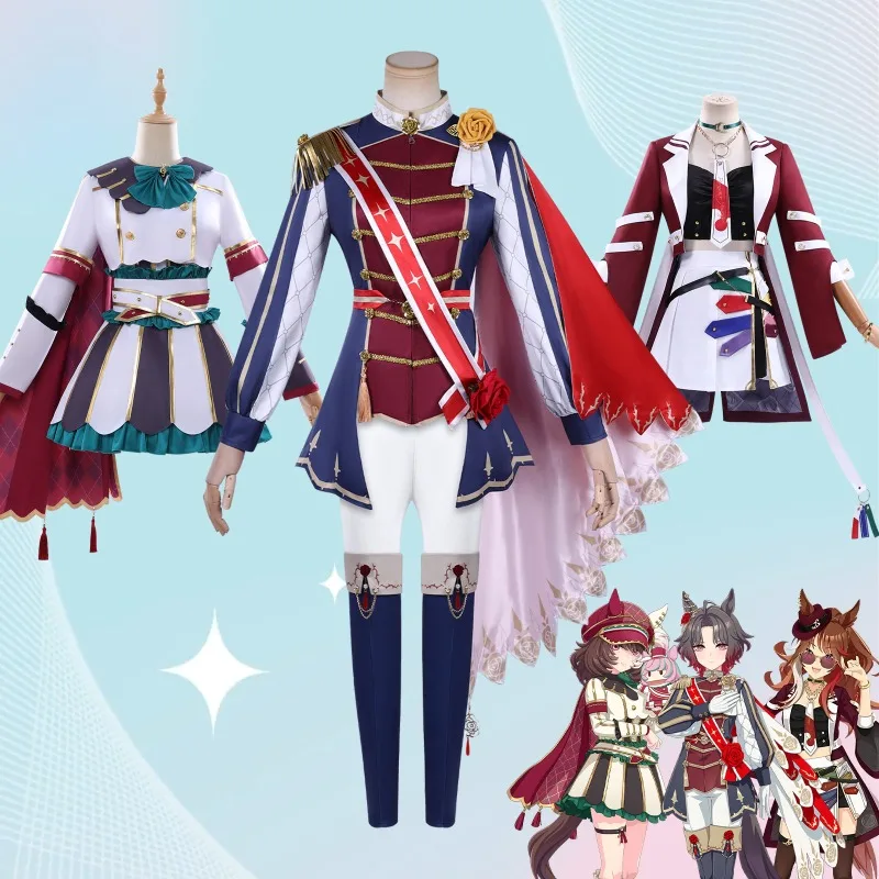 Lorraine Umamusume Cosplay Costume Rose Empire Forever Young Winning Dress Pink Bow Belt Thigh High Socks For Women Convention
Lorraine Umamusume Cosplay Costume Rose Empire Forever Young Winning Dress Pink Bow Belt Thigh High Socks For Women Convention