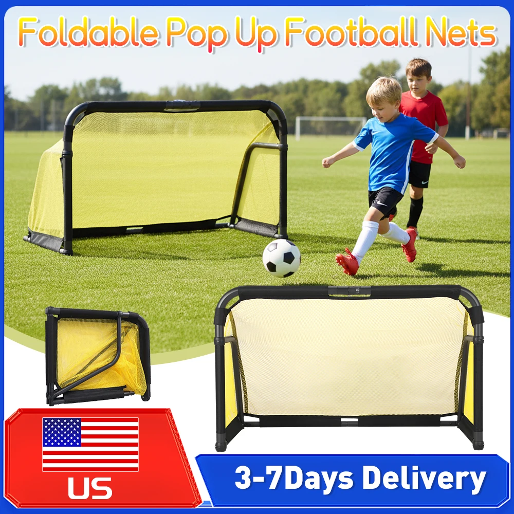 Portable Football Goal Soccer Rebounder Net Easy Setup Foldable Training Net for Kids Adults Indoor Outdoor Backyard Accessories
Portable Football Goal Soccer Rebounder Net Easy Setup Foldable Training Net for Kids Adults Indoor Outdoor Backyard Accessories