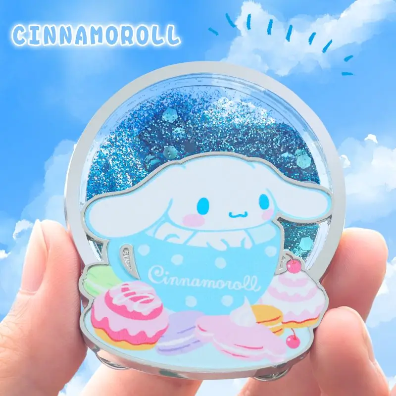 New Sanrio cinnamon rolls anime peripheral Kurome Hello Kitty cartoon badge cute decorative clothes quicksand brooch pin gift
New Sanrio cinnamon rolls anime peripheral Kurome Hello Kitty cartoon badge cute decorative clothes quicksand brooch pin gift