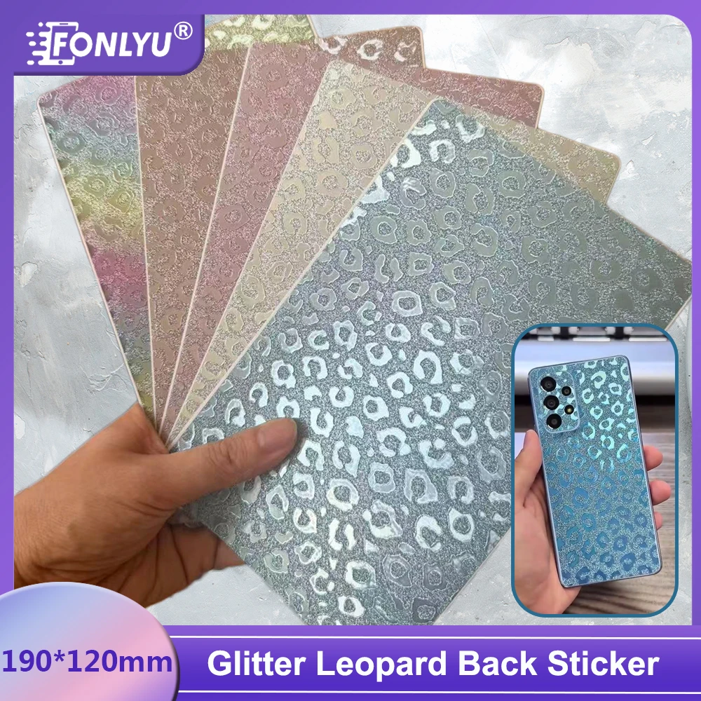 FONLYU Glitter Leopard Bling Back Stickers for iPhone 17 Pro Max Sparkling Shiny Decorative Skins Film Cutting Machine
FONLYU Glitter Leopard Bling Back Stickers for iPhone 17 Pro Max Sparkling Shiny Decorative Skins Film Cutting Machine