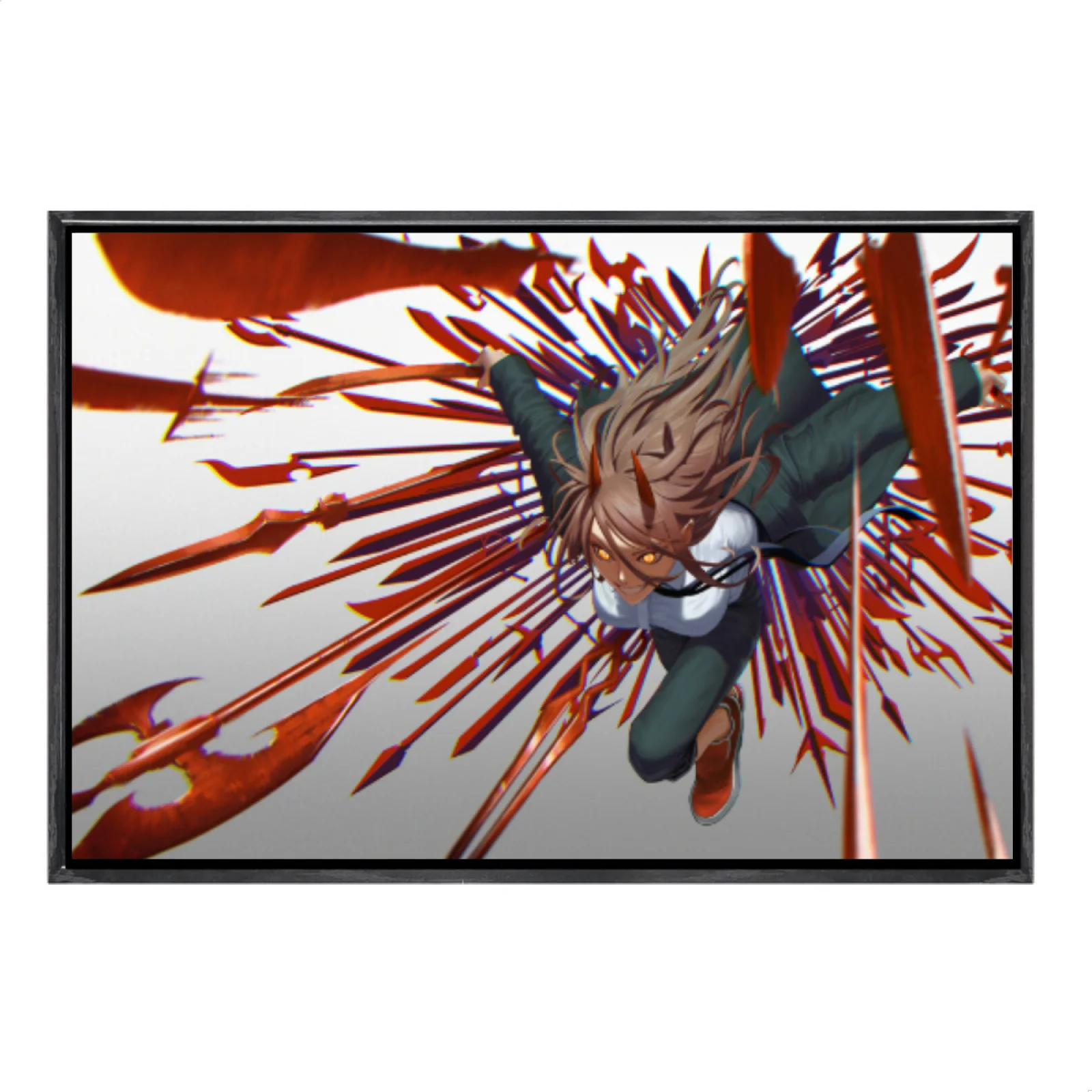 Japanese Manga Multi-Size Canvas Poster Double Framed Wall Art, Chainsaw Man Home Decor for Living Room Bedroom
Japanese Manga Multi-Size Canvas Poster Double Framed Wall Art, Chainsaw Man Home Decor for Living Room Bedroom