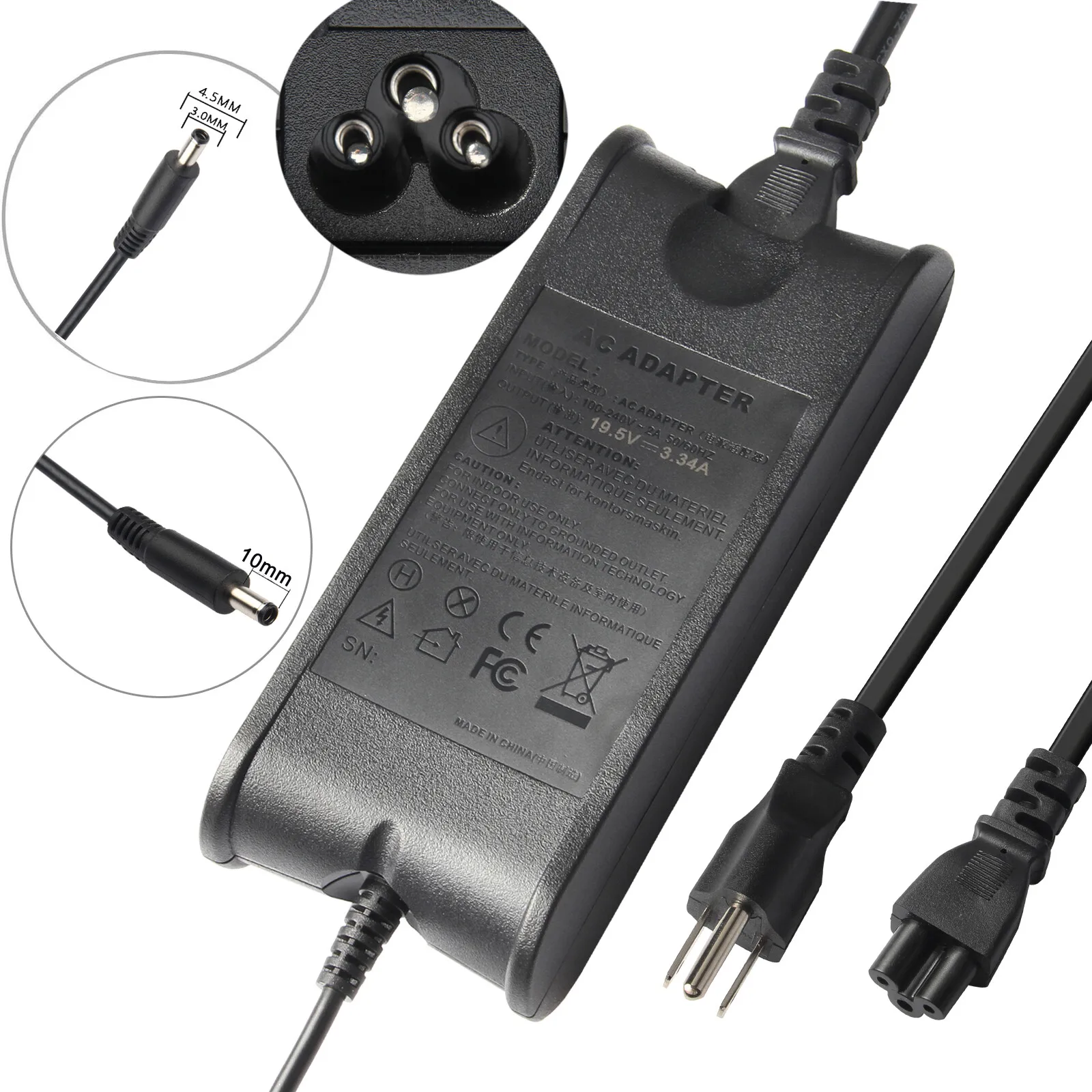AC Adapter Charger Power Cord For Dell Inspiron 24 3452 3455 All-in-One Computer
AC Adapter Charger Power Cord For Dell Inspiron 24 3452 3455 All-in-One Computer