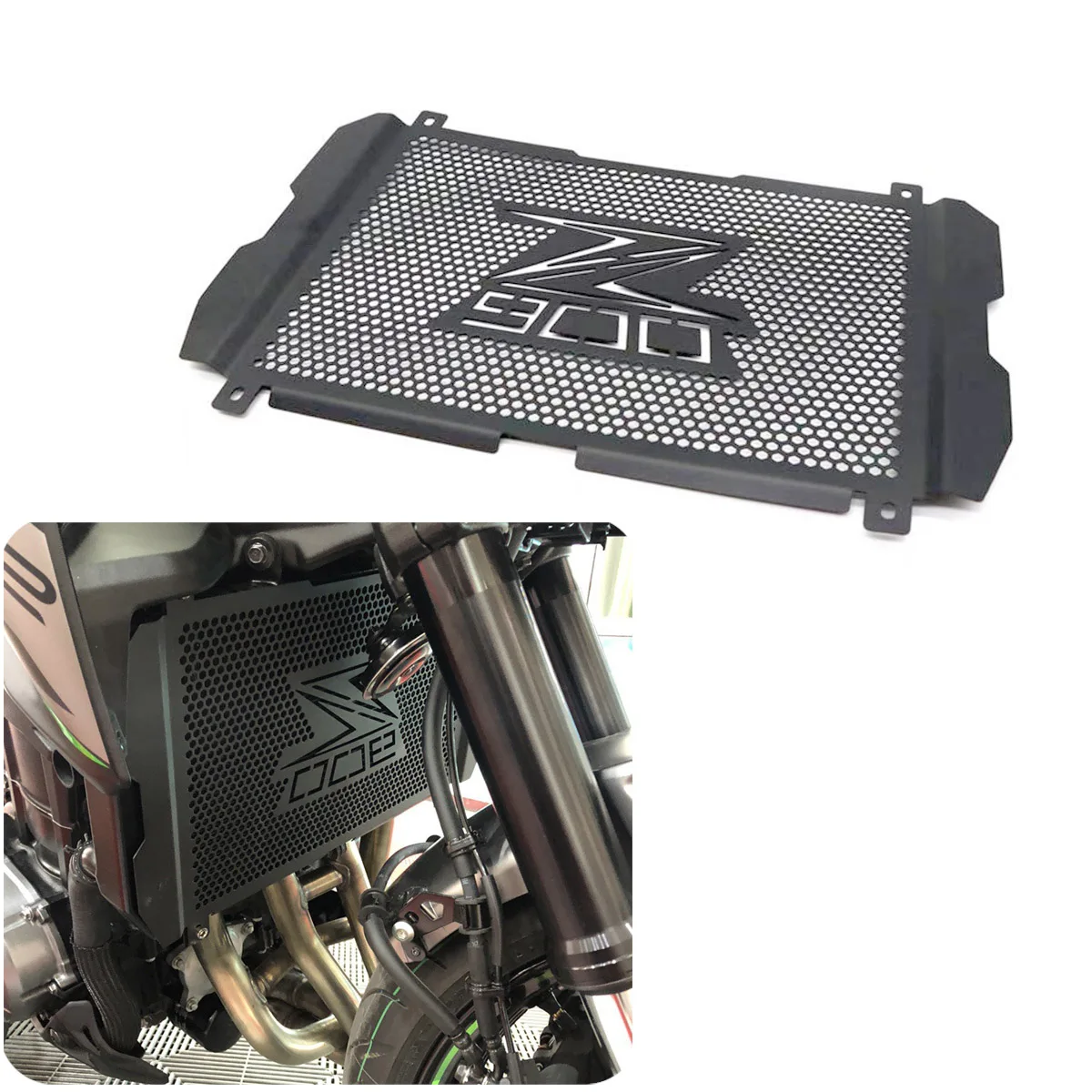 for z900 z 900 2017 - 2022 Motorcycle Radiator Grille Guard Enhanced Protection with Metal Mesh
for z900 z 900 2017 - 2022 Motorcycle Radiator Grille Guard Enhanced Protection with Metal Mesh