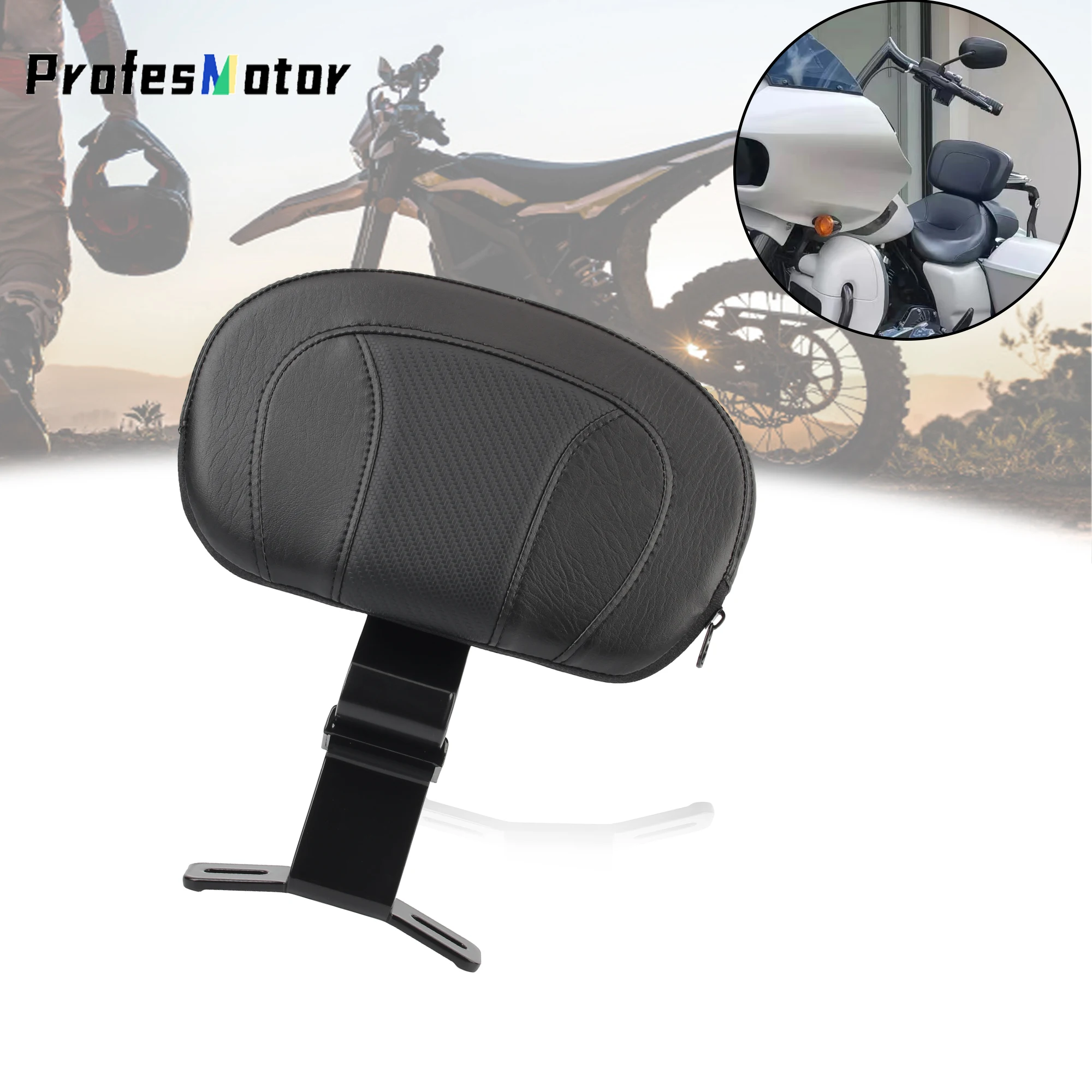 For Harley Touring Electra Road Street Glide Road King 09-22 Motorcycle Backrest Front Driver Rider Cushion Back Mounting Kit
For Harley Touring Electra Road Street Glide Road King 09-22 Motorcycle Backrest Front Driver Rider Cushion Back Mounting Kit