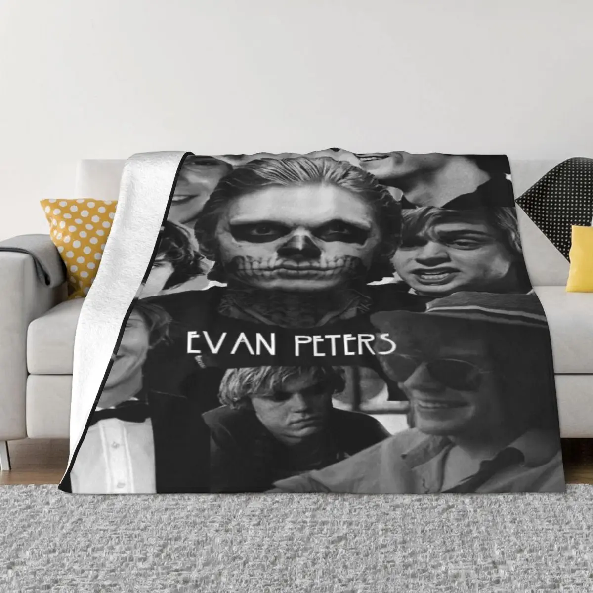 Evan Peters 00529 Bedroom Bed Blanket print blanket Sofa bed blanket Personalized blankets Throw Blanket
Evan Peters 00529 Bedroom Bed Blanket print blanket Sofa bed blanket Personalized blankets Throw Blanket