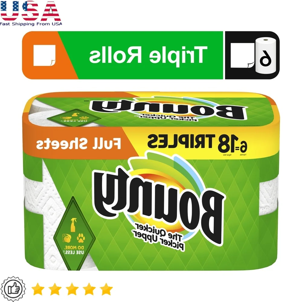 Полный лист бумажных полотенец, 6 тройных рулонов, перфорированные тканевые впитывающие, прочные, для уборки кухни, контроль беспорядков, предметы домашнего обихода
Полный лист бумажных полотенец, 6 тройных рулонов, перфорированные тканевые впитывающие, прочные, для уборки кухни, контроль беспорядков, предметы домашнего обихода