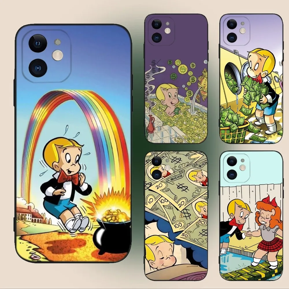 R-Richie Rich Phone Case For iPhone 15,14,13,12,11,Plus,Pro Max,XS,X,XR,SE,Mini,8,7 Soft Silicone Black Cover
R-Richie Rich Phone Case For iPhone 15,14,13,12,11,Plus,Pro Max,XS,X,XR,SE,Mini,8,7 Soft Silicone Black Cover